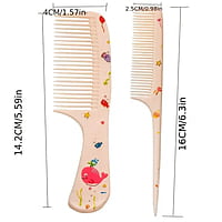 2pcs/set Portable Anti-Static Hair Comb Set 2pcs/set Portable Anti-Static Hair Comb Set