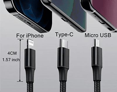 3-in-1 Rapid Charging Cable