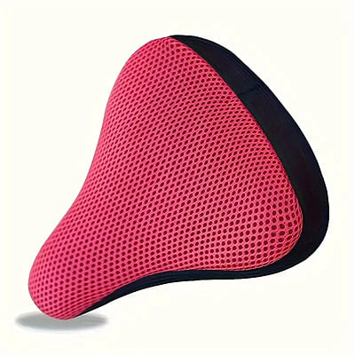 Pink Comfort Plus Bike Seat Cover