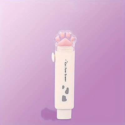Cat Claw Retractable Erasers for Office and School Use