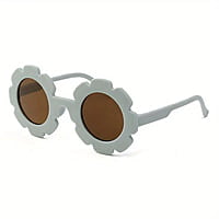 Trendy Flower Round Fashion Glasses Trendy Flower Round Fashion Glasses