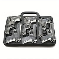 Pistol Gun-Shaped Silicone Ice Cube Tray