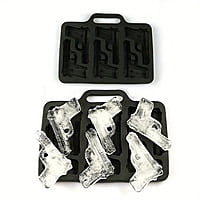 Pistol Gun-Shaped Silicone Ice Cube Tray