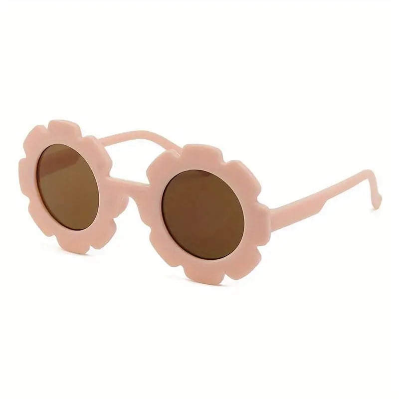 Trendy Flower Round Fashion Glasses Trendy Flower Round Fashion Glasses