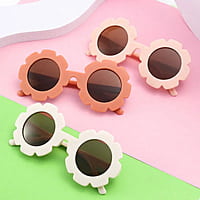 Trendy Flower Round Fashion Glasses Trendy Flower Round Fashion Glasses