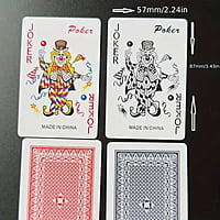Plastic Coated Paper Premium Playing Cards