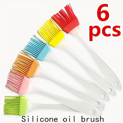 6pcs Multipurpose Silicone Brush Set