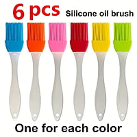 6pcs Multipurpose Silicone Brush Set 6pcs Multipurpose Silicone Brush Set