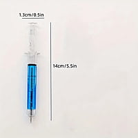2 pcs Syringe Shaped Pen 2 pcs Syringe Shaped Pen